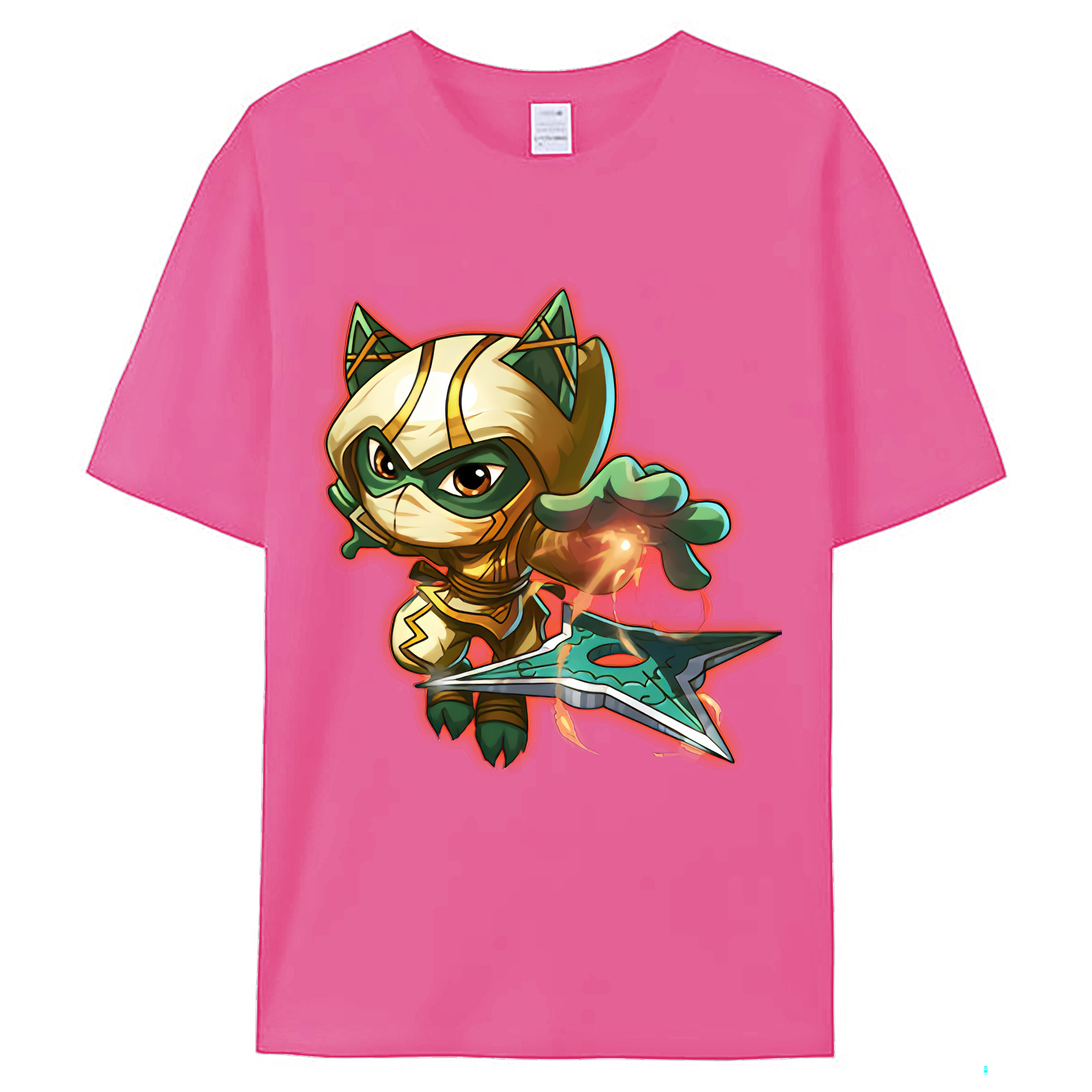 （画像用） リーグ・オブ・レジェンド League of Legends LOL レディースカジュアルプリントTシャツ（綿100％）